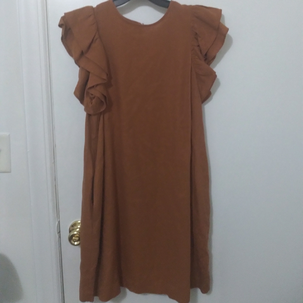 NWT a new day Brown Dress in a size Small. - Picture 2 of 7